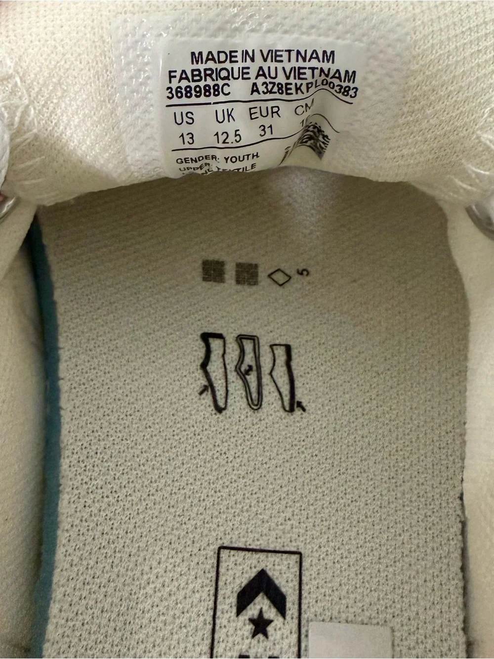 Converse excellent used